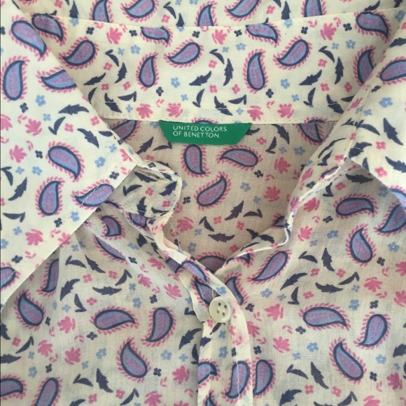 Paisley Button Up Shirt - Picture 3 of 6